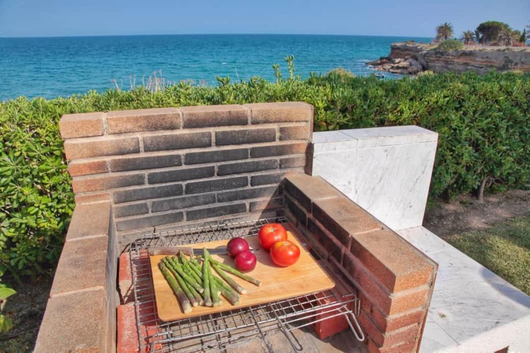 Casa Vesalia A 1A Linea De Mar Con Aa Y Wi-Fi. Villa บินารอส ภายนอก รูปภาพ
