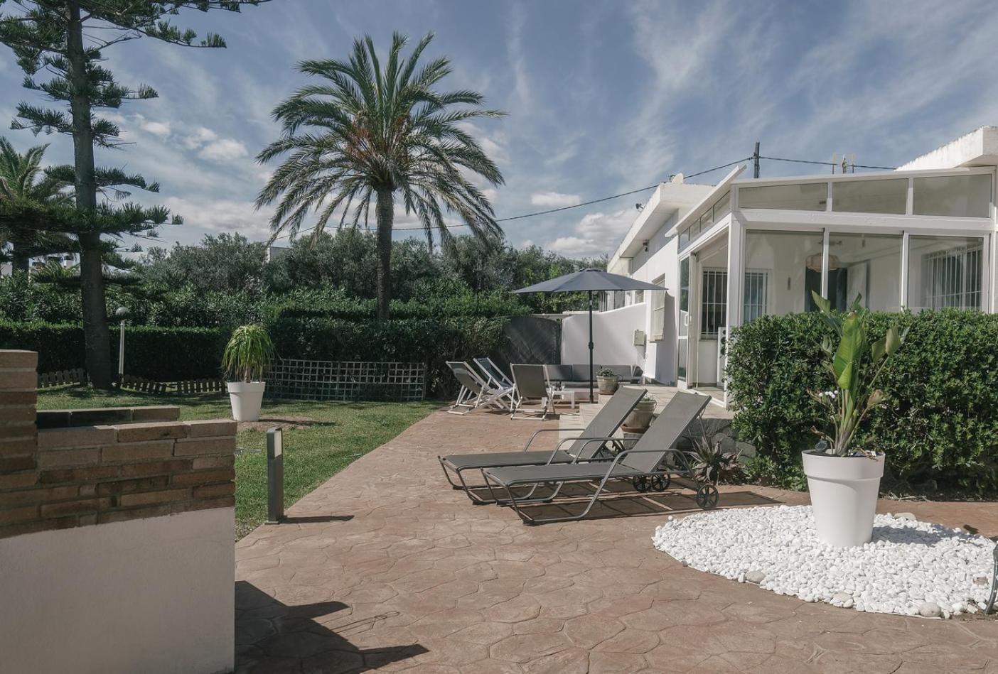 Casa Vesalia A 1A Linea De Mar Con Aa Y Wi-Fi. Villa บินารอส ภายนอก รูปภาพ