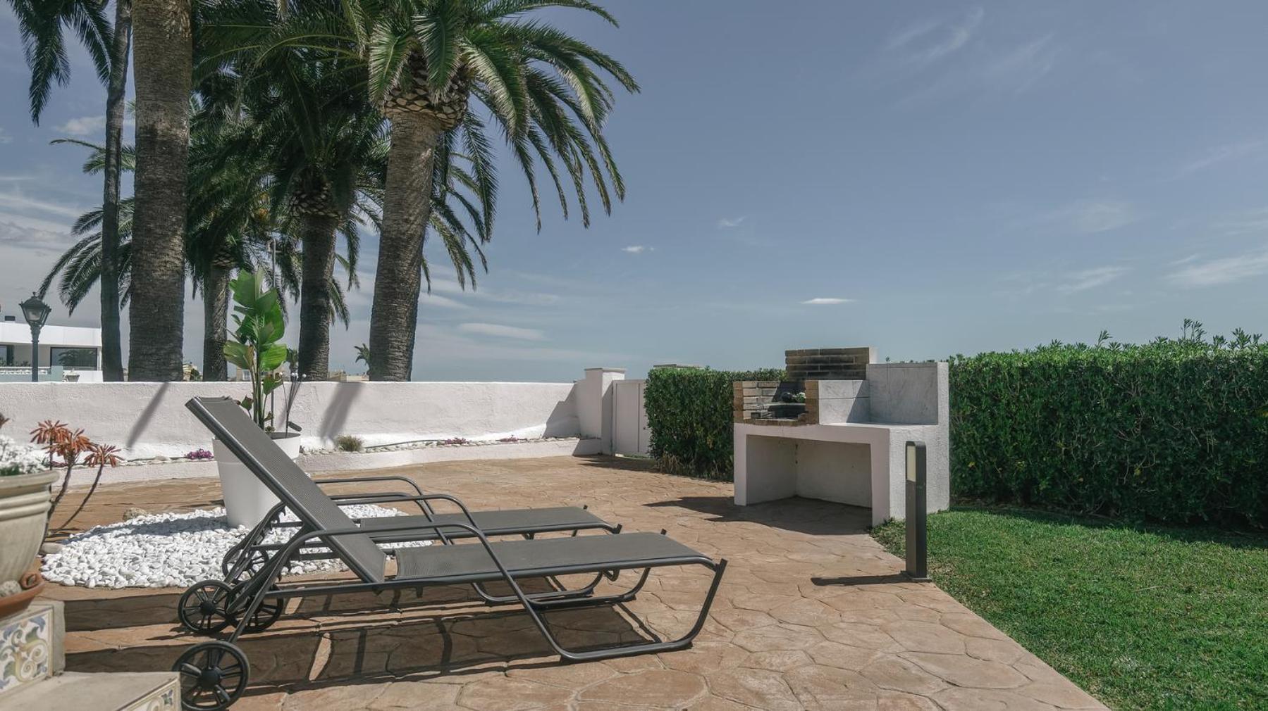 Casa Vesalia A 1A Linea De Mar Con Aa Y Wi-Fi. Villa บินารอส ภายนอก รูปภาพ