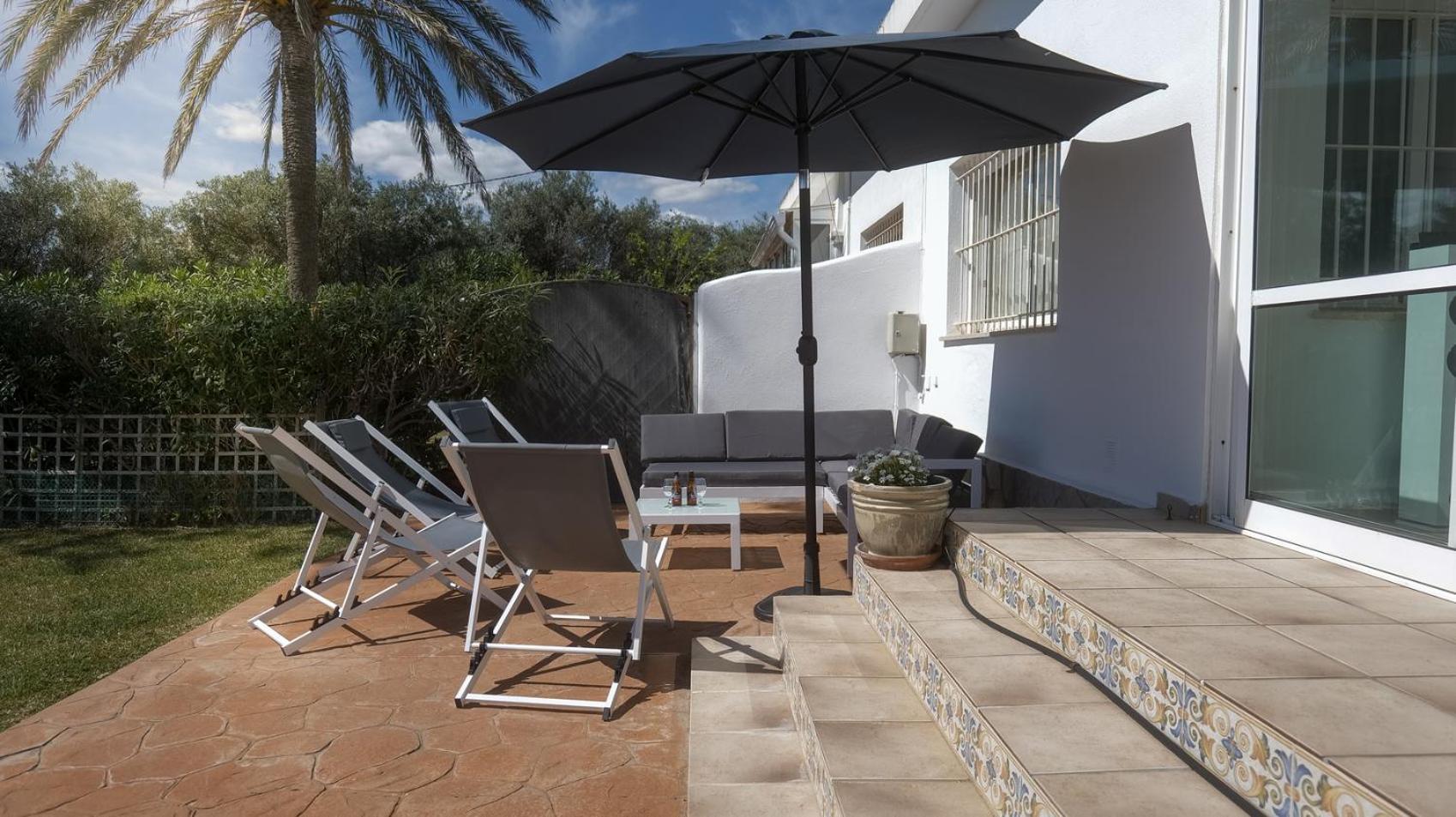 Casa Vesalia A 1A Linea De Mar Con Aa Y Wi-Fi. Villa บินารอส ภายนอก รูปภาพ